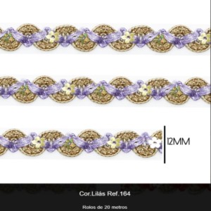 GALAO 49 164 LILAS 12MM 20METROS