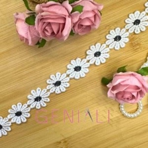 GUIPIR CHL557 101.310 BCO/PRETO 2,5CM