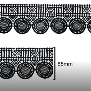 GUIPIR CHL587 310 PRETO LARG:8,5CM
