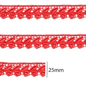 GUIPIR CHL599 145 VERMELHO LARG:2,5CM