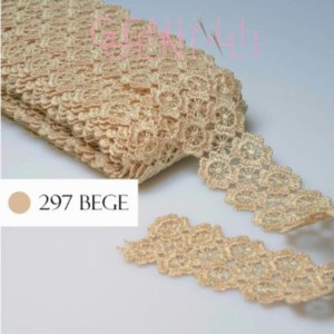 GUIPIR CHL605 297 BEJE CLARO 3,5CM 13,7M