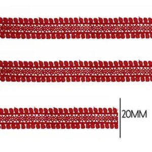 GUIPIR CHL616 145 VERMELHO 2,0CM 13,7MTS