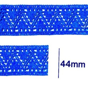 6174 ENTREMEIO 3,9CM 20M 04 AZUL ROYA