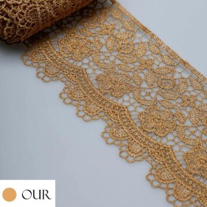 GUIPIR CHL620 OURO LARG:9,5CM 13,7M