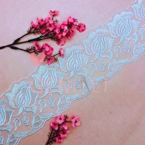 TULE CHL639 101 BRANCO LARG:8.5CM