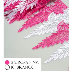 GUIPIR CHL645 312/101 PINK/BCO 23CM