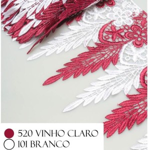 GUIPIR CHL645 520/101 VINHO/BCO 23CM