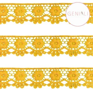 GUIPIR CHL655 110 AMARELO OUR LARG:3,5CM