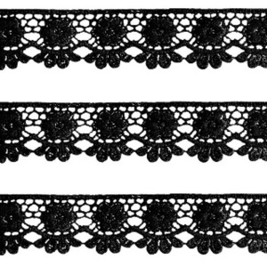 GUIPIR CHL655 310 PRETO LARG:3,5CM