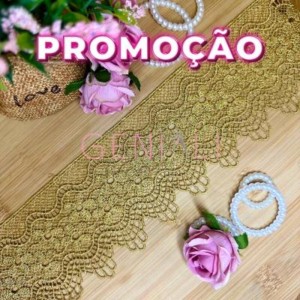 GUIPIR CHL718 OURO LARG:7,5CM 13,7M