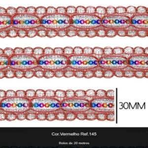 GALAO 88.145 VERMELHO MUL LARG:3,0CM