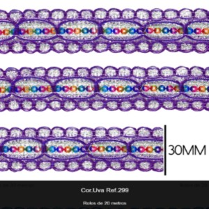 GALAO 88.299 LILAS ESC MUL LARG:3,0CM