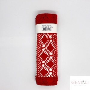 ORD93 MEIO ALGODAO VERMELHO LARG:6,0CM