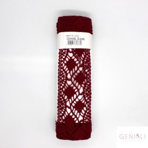 ORD93 MEIO ALGODAO VINHO LARG:6,0CM