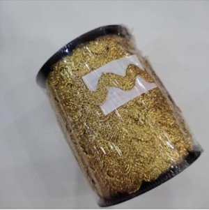 SIANINHA 9MM METALIZADA OURO 334/04 50M