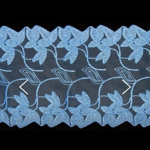 TULE B7 182 AZUL CELESTE LARG:19CM