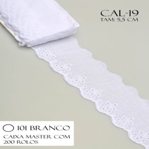 BORDADO CAL19 5,5CM 100%ALGODAO