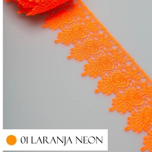 GUIPIR CHL436 01 LARANJA NEON 6CM 13,7M