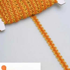 GALAO 91 OURO/523 LARANJA 10MM 20METROS