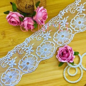 TULE CRL01 101 BRANCO 7,5CM 13,70MTS