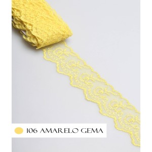 TULE CRL02 106 CANARIO LARG:4,0CM