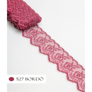 TULE CRL02 527 BORDO LARG:4,0CM