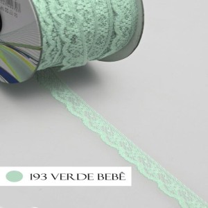 RENDA R001 0,9CM 50M 193 VERDE AGUA