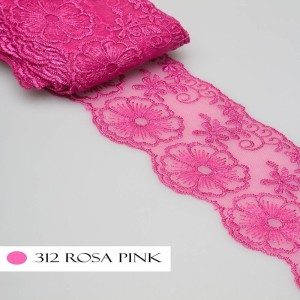 TULE CRL01 312 PINK LARG:7,5CM