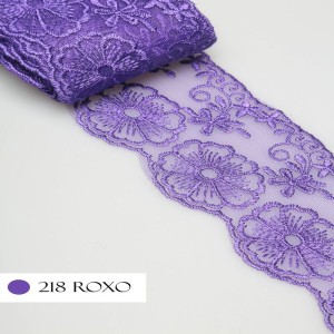 TULE CRL01 218 ROXO LARG:7,5CM
