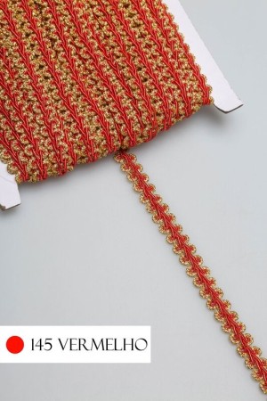 GALAO 91 OURO/145 VERMELHO 10MM 20METROS