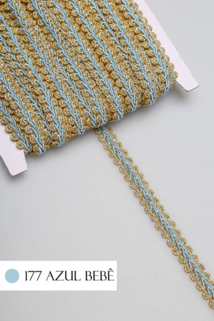 GALAO 91 OURO/177 AZUL BB 10MM 20METROS