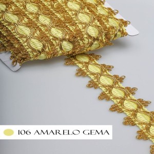 GALAO 86 106 CANARIO OURO LARG:5,0CM 20M