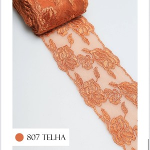 TULE CRL08 807 COBRE LARG:7,0CM 13,7M