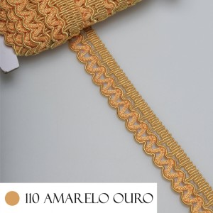 GALAO 90 110 AM OURO LARG:2,0CM 15,5M