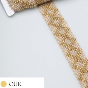 LUREX COM JUTA GALAO 110 3,5CM 20MTS