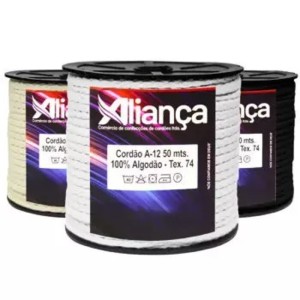 Cordão de Algodão Aliança A12 6mm 50m