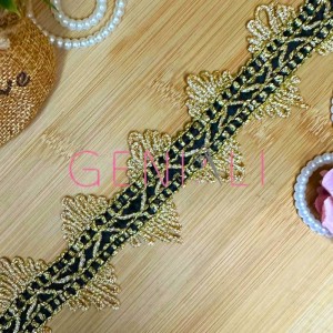 GALAO M31/40 011 PRETO/OUR 5,2CM 20M