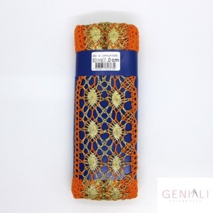 ORD34 BICO LARANJA.OURO 7CM