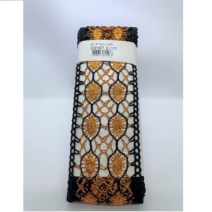 ORD35 ENTREMEIO PRETO.COBRE LARG: 7.0CM