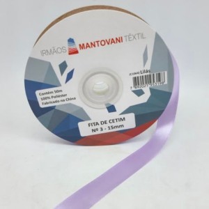FITA CETIM N3 15MM 50M LILAS MANTOVAN