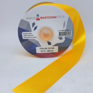 FITA CETIM N9 38MM 50M AMA OURO MANTOVAN