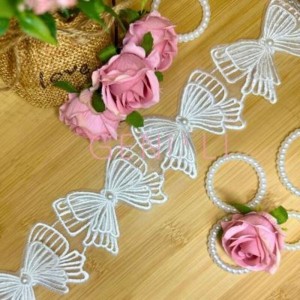 TULE TR240317 BRANCO OFF WHITE 4,5CM 13,7M