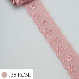 BORDADO CTL61 135 ROSE 2,5CM