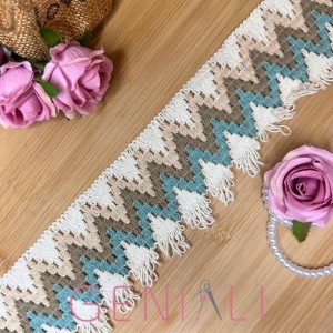 RENDA DEGRADÊ HAK 6,4CM - 10M COR8217