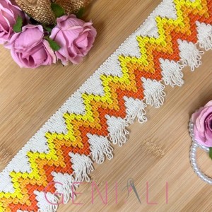 RENDA DEGRADÊ HAK 6,4CM - 10M COR8212