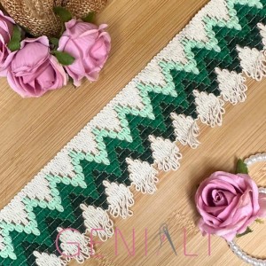 RENDA DEGRADÊ HAK 6,4CM - 10M COR8211