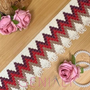 RENDA DEGRADE HAK 6,4CM - 10M COR8210